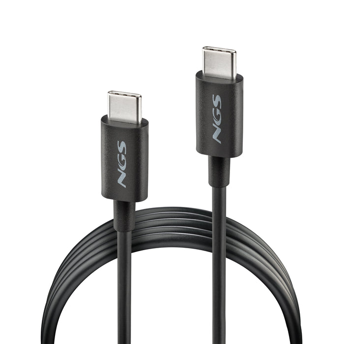 EAN 8435430627350 - NGS ZYRO 60W-1 cable USB USB 2.0 1 m USB C Negro imagen 1