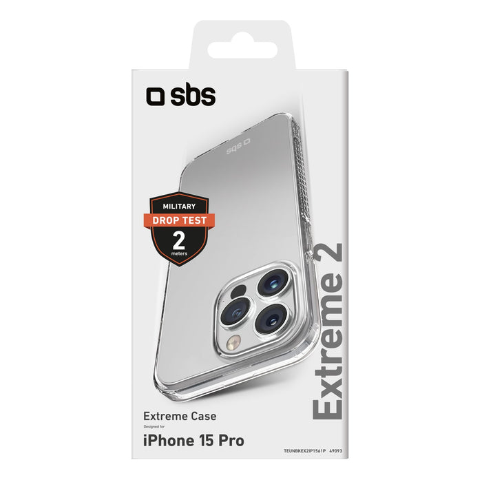 EAN 8018417449086 - SBS TEUNBKEX2IP1561 funda para teléfono móvil 15,5 cm (6.1") Transparente imagen 3