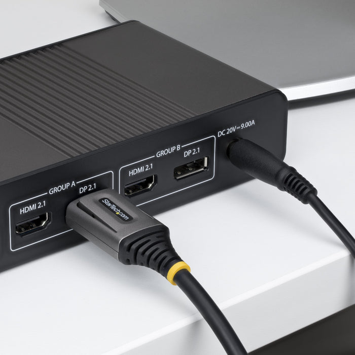 EAN 65030936569 - StarTech.com DP21V-150C-DP80-CBL cable DisplayPort Negro imagen 7