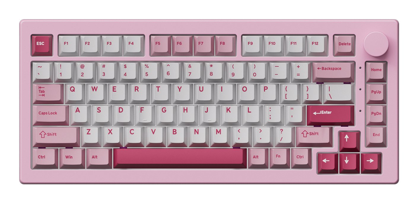 EAN 6978414651580 - Akko 5075 V3 teclado Juego USB + RF Wireless + Bluetooth QWERTY Inglés de EE. UU. Rosa imagen 1