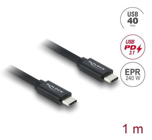 EAN 4043619817061 - DeLOCK 81706 cable USB USB4 Gen 3x2 1 m USB C Negro imagen 2