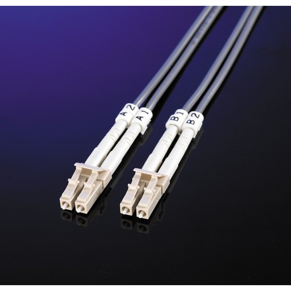 EAN 7611990188420 - ROLINE Fibre Optic Jumper Cable, 50/125µm, LC/LC, OM3, turquoise 3 m Cable de fibra óptica e InfiniBand T imagen 2