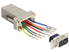 EAN 4043619654628 - DeLOCK 65462 cambiador de género para cable Sub-D 9 RJ45 Gris imagen 1