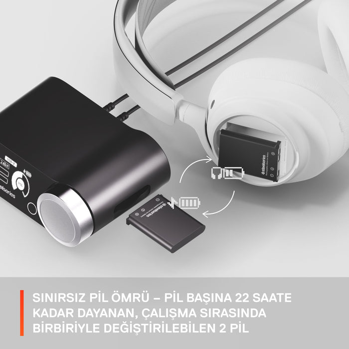 EAN 5707119058056 - Steelseries 61525 auricular y casco Auriculares Alámbrico Diadema Juego USB Tipo C Blanco imagen 6