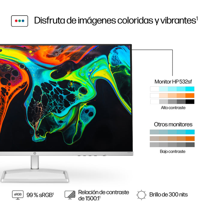 EAN 5715063785959 - HP Series 5 31.5 inch FHD Monitor - 532sf pantalla para PC 80 cm (31.5") 1920 x 1080 Pixeles Full HD LCD  imagen 6