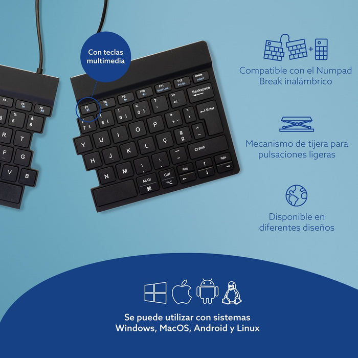 EAN 8719274492344 - R-Go Tools RGOSBPTWLBL teclado Universal Portugués imagen 13