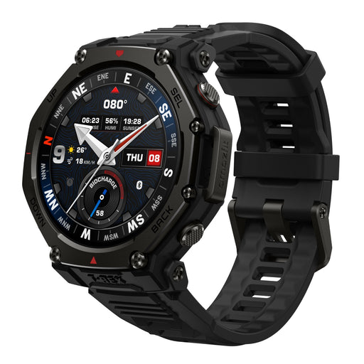 EAN 6972596109655 - Amazfit T-rex 3 Pro 3,35 cm (1.32") AMOLED 44 mm Digital 466 x 466 Pixeles Pantalla táctil Negro Wifi GPS imagen 1