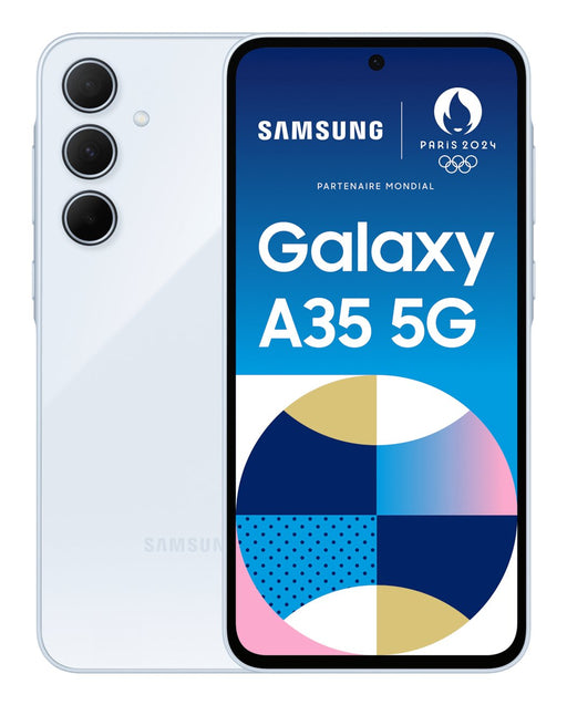 EAN 8806095457567 - Samsung Galaxy A35 5G 16,8 cm (6.6") SIM doble Android 14 USB Tipo C 8 GB 256 GB 5000 mAh Azul imagen 1