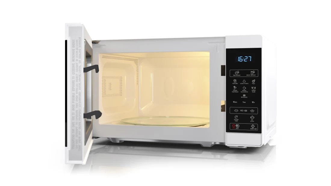 EAN 4974019161235 - Sharp YC-MS02E-W microondas Negro, Blanco Solo microondas Encimera 20 L 800 W imagen 4