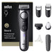 EAN 8700216427715 - Braun BeardTrimmer 9 80789785 depiladora para la barba AC/Batería 20 2 cm Mojado y seco Gris imagen 1