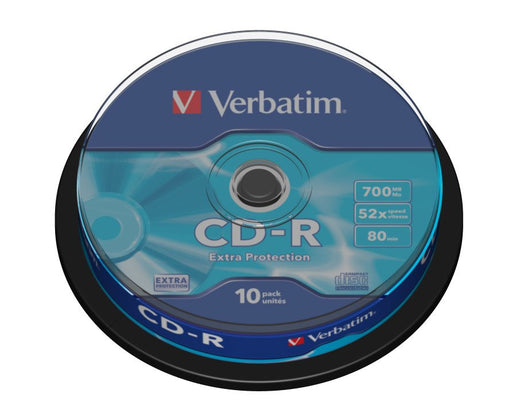 EAN 0023942434375 - Verbatim CD-R Extra Protection 700 MB 52x 10 pieza(s) imagen 1
