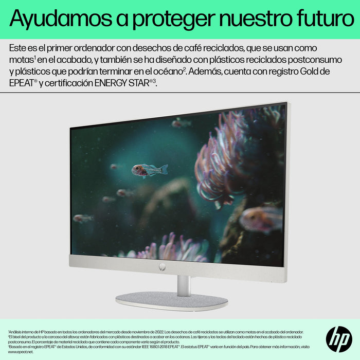 EAN 0199251923203 - HP 24-cr0161ns AMD Ryzen™ 5 7520U 60,5 cm (23.8") 1920 x 1080 Pixeles PC todo en uno 16 GB LPDDR5-SDRAM 5 imagen 6