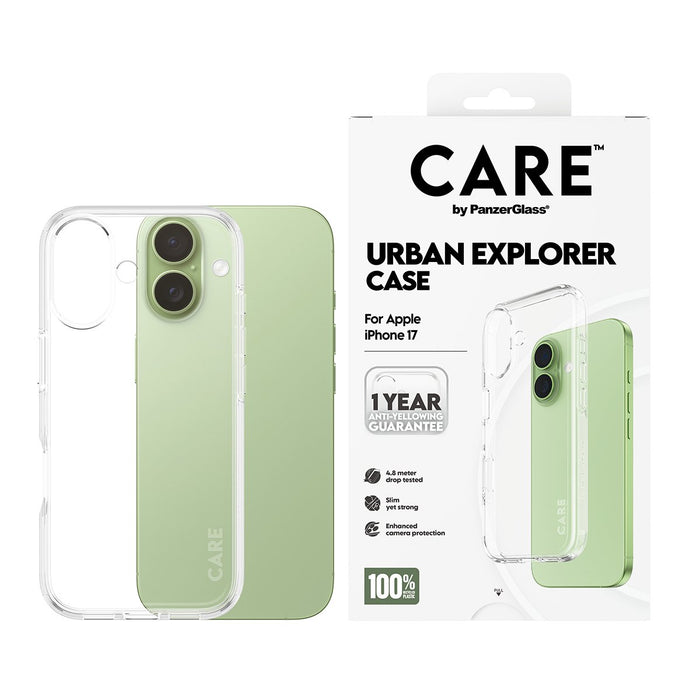 EAN 5715685026997 - PanzerGlass CARE™ by ® Urban Explorer Case Transparent iPhone 17 funda para teléfono móvil Transparente imagen 2