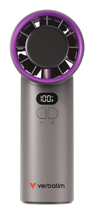 EAN 23942323426 - Verbatim Cool 'n' Go Ice Touch Gris, Púrpura Ventilador de mano imagen 2
