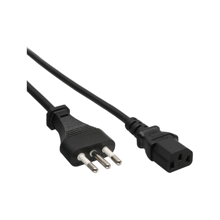 EAN 4043718315970 - InLine B-16652I cable de transmisión Negro 1,8 m Enchufe tipo L C13 acoplador imagen 1