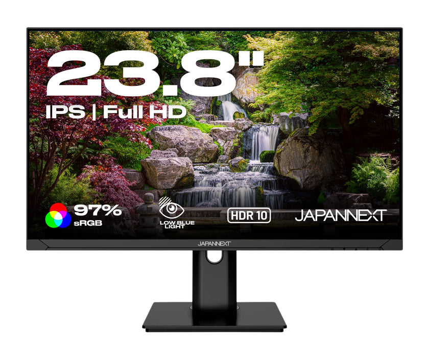 EAN 4589511166642 - JAPANNEXT JN-IPS2382FHDR-HSP pantalla para PC 61 cm (24") 1920 x 1080 Pixeles Full HD LCD Negro imagen 2