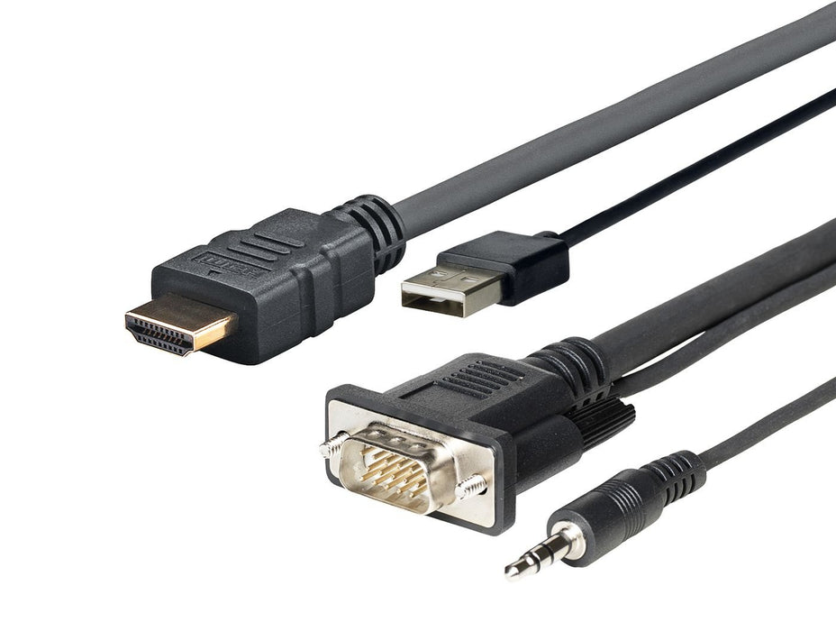 EAN 5712505900406 - Vivolink PROHDMIMVGA3 cable HDMI 3 m HDMI tipo A (Estándar) Negro imagen 1