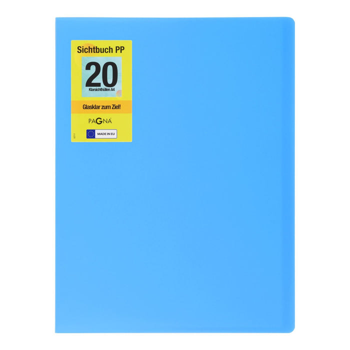 EAN 4009212065360 - Pagna 21012-13 carpeta Polipropileno (PP) Azul claro A4 imagen 1