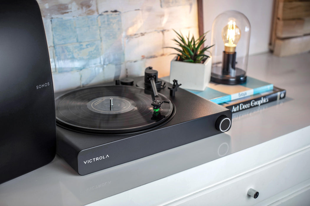 EAN 5060647650728 - Victrola Stream Tocadiscos de tracción por correa Negro imagen 6