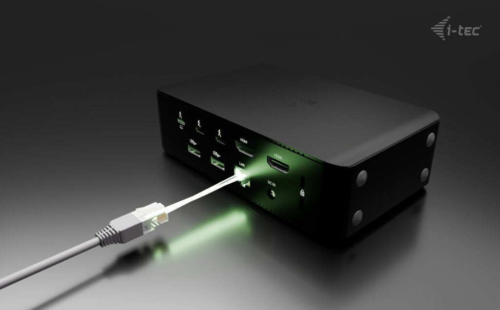 EAN 8595611707308 - i-tec TB5QUATTRODOCKPD base para portátil y replicador de puertos Alámbrico Negro imagen 15