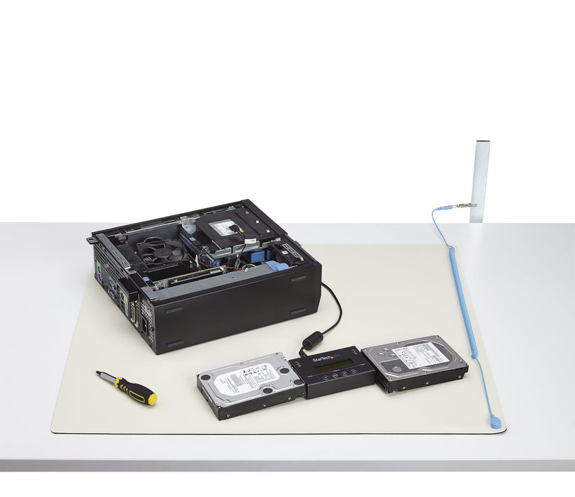 EAN 0065030894708 - StarTech.com SM-ANTI-STATIC-MAT alfombrilla antiestática Beige, Negro Cloruro de polivinilo (PVC) 1 pieza imagen 8