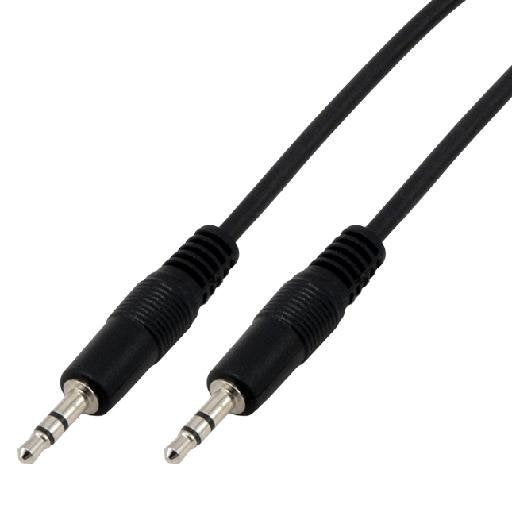EAN 3700224721695 - MCL Cable jack 3.5mm male stereo cable de audio 5 m 3,5mm Negro imagen 2