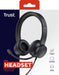 EAN 8713439250879 - Trust Ayda Auriculares Alámbrico Diadema Llamadas/Música Negro imagen 7