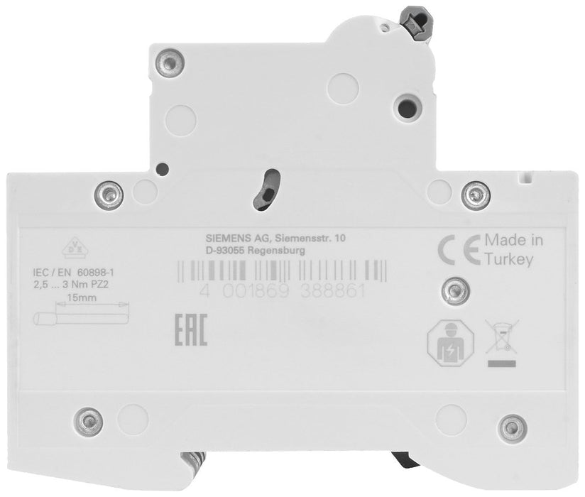 EAN 4001869388861 - Siemens 5SL6316-6 corta circuito Disyuntor en miniatura Tipo B 3 imagen 4