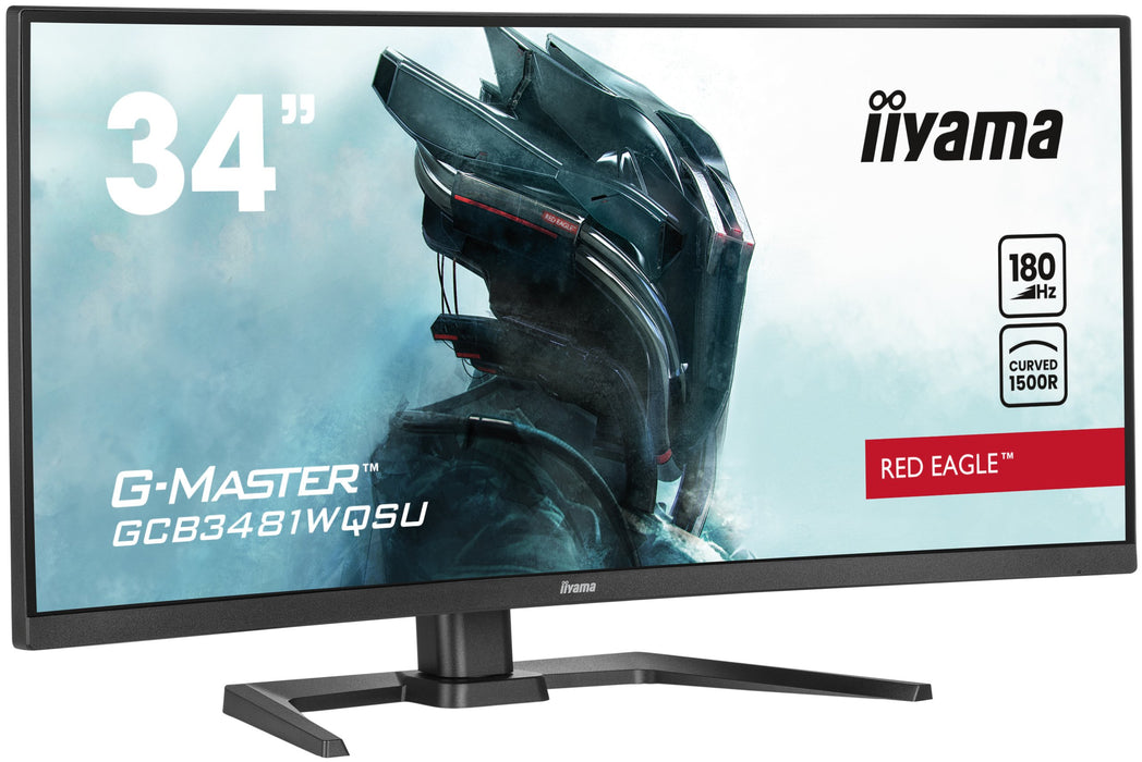 EAN 4948570124251 - iiyama G-MASTER GCB3481WQSU-B1 pantalla para PC 86,4 cm (34") 3440 x 1440 Pixeles UltraWide Quad HD LCD N imagen 6
