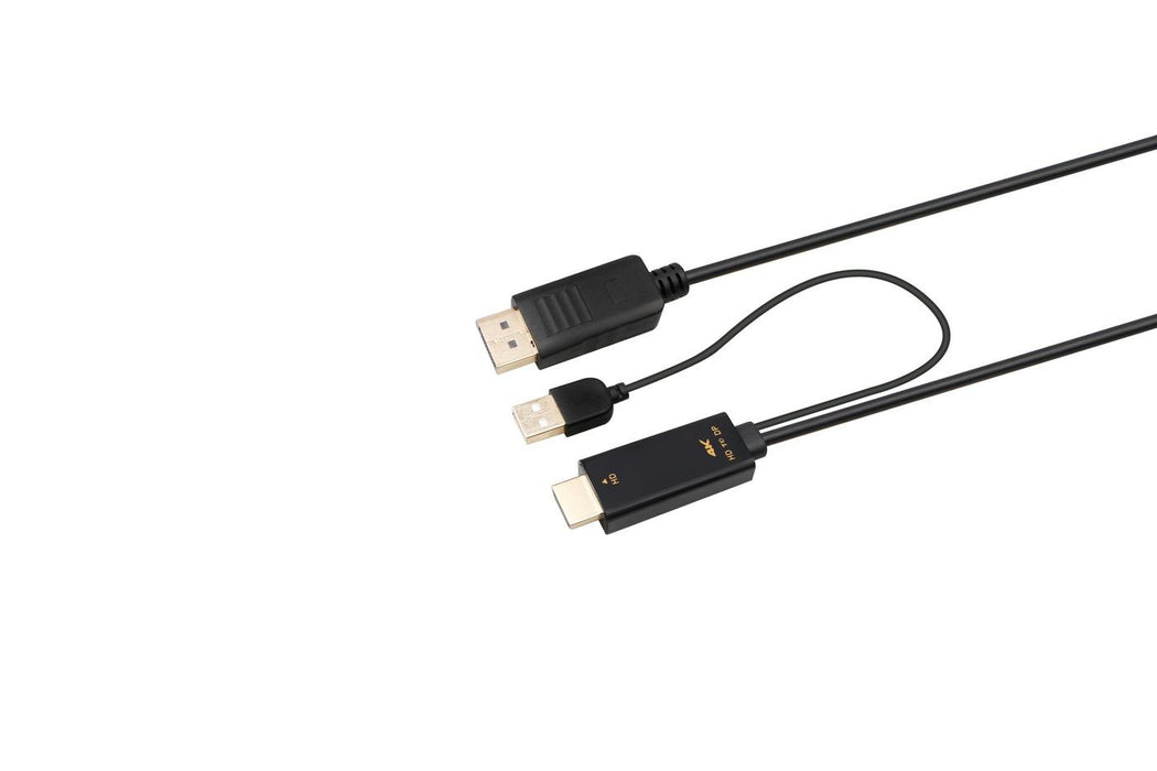 EAN 5704174229438 - Microconnect HDMI-DP-CON1 adaptador de cable de vídeo 1 m HDMI tipo A (Estándar) DisplayPort Negro imagen 1