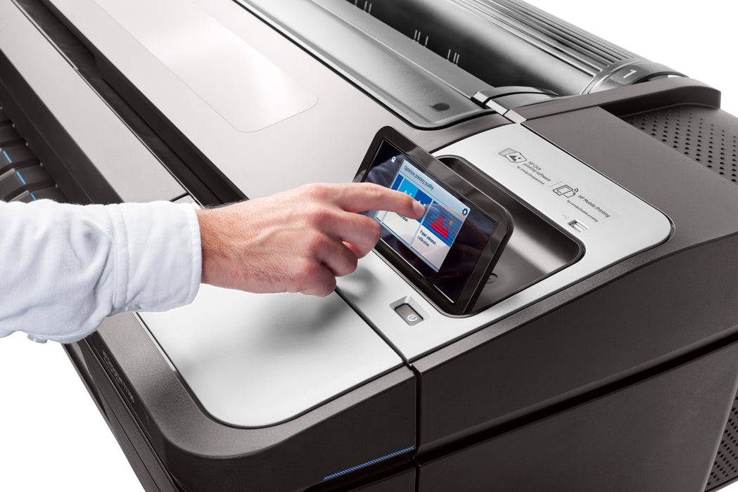 EAN 0191628122134 - HP Designjet T1700dr 44-in Printer impresora de gran formato Inyección de tinta térmica Color 2400 x 1200 imagen 10
