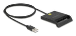EAN 4043619917242 - DeLOCK 91724 lector de tarjeta inteligente Interior USB USB tipo A Negro imagen 1