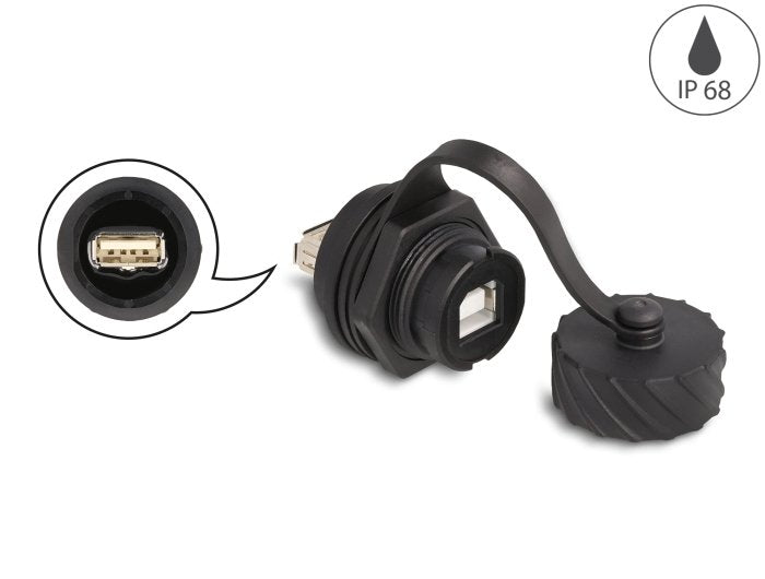 EAN 4043619880102 - DeLOCK 88010 cambiador de género para cable USB 2.0 Type-B USB 2.0 Type-A imagen 2