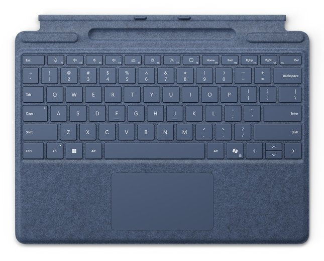 EAN 0196388357345 - Microsoft Surface Pro Keyboard with pen storage QWERTZ Alemán Microsoft Cover port Azul imagen 1