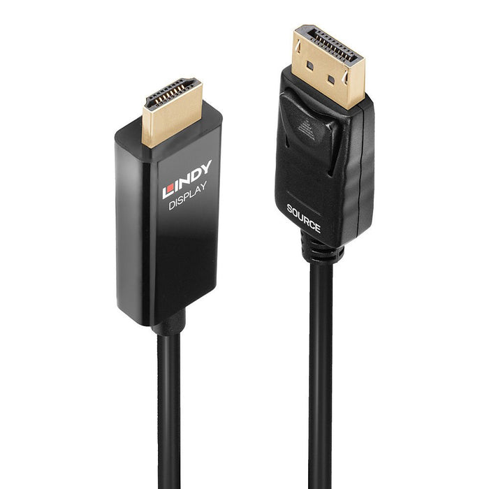 EAN 4002888409261 - Lindy 40926 adaptador de cable de vídeo 2 m DisplayPort HDMI tipo A (Estándar) Negro imagen 1