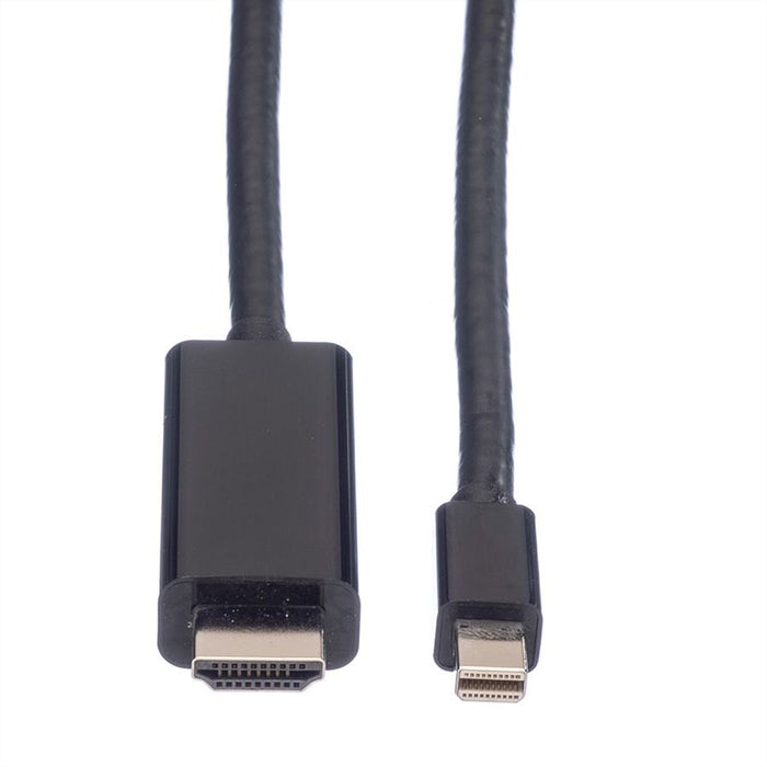 EAN 7611990145270 - VALUE 11.99.5795 adaptador de cable de vídeo 1 m Mini DisplayPort Negro imagen 3