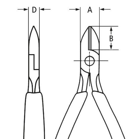 EAN 4003773043720 - Knipex 75 02 125 alicate de corte Cortacables manual imagen 4