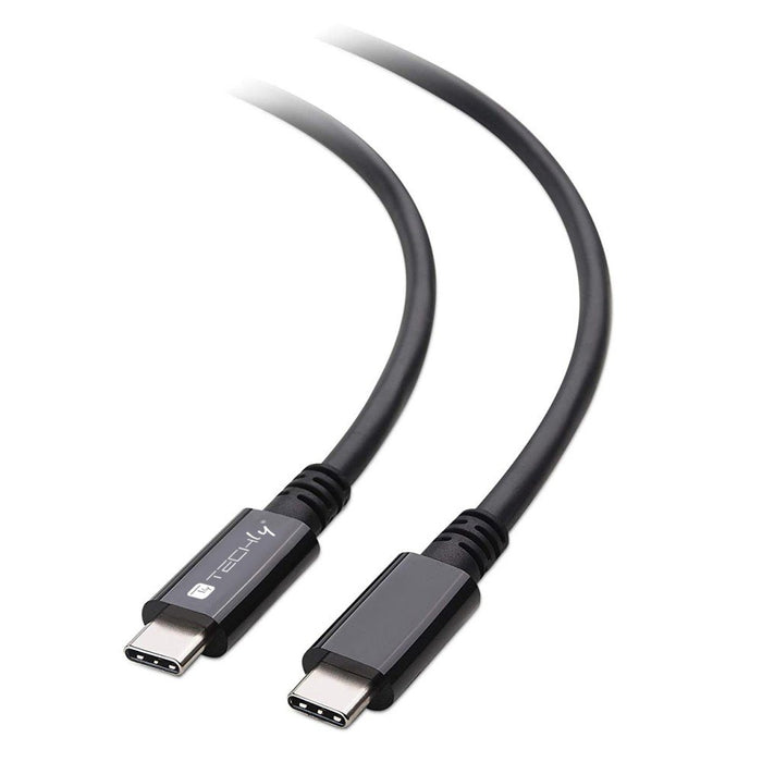 EAN 8059018362602 - Techly ICOC MUSB40-CMCM08 cable USB USB4 Gen 3x2 0,8 m USB C 40 Gbit/s 100 W Negro imagen 15