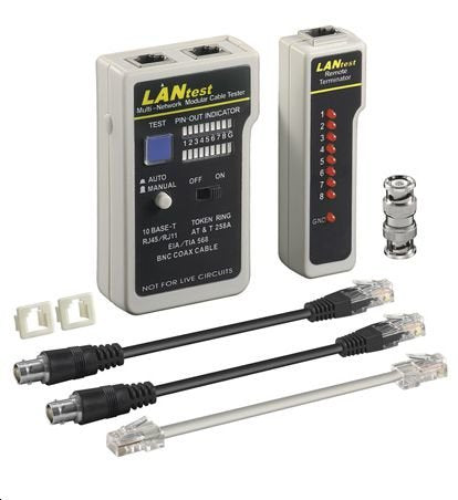 EAN 5711045330384 - Microconnect CAB-TEST4 comprobador de cables de red Gris imagen 1