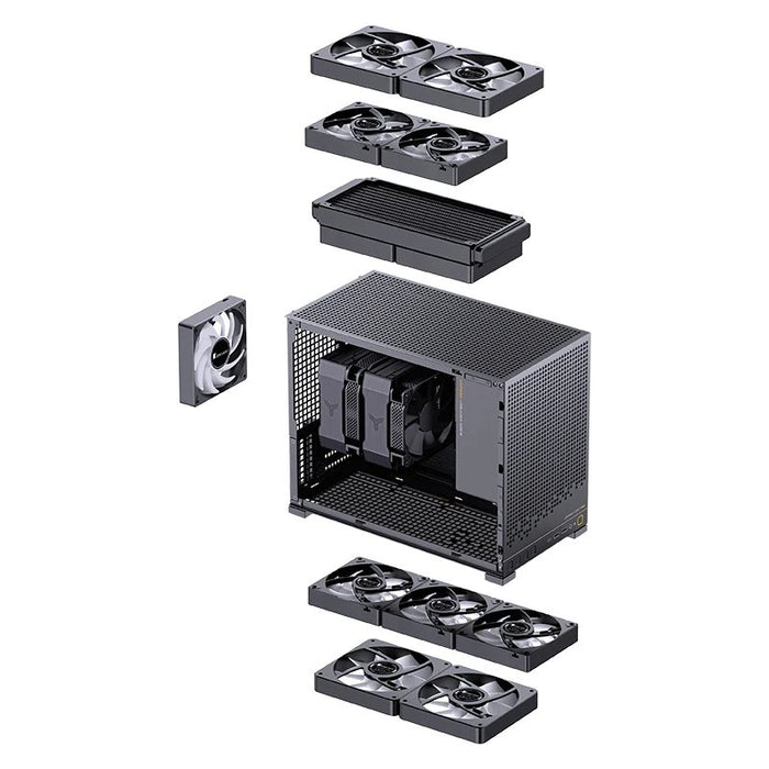 EAN 6970620554327 - Jonsbo D32 PRO Midi Tower Negro imagen 8