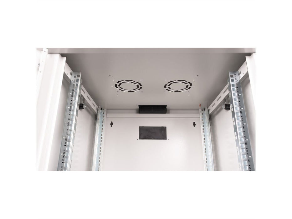 EAN 7630049600089 - ROLINE 26.21.0007 armario rack 16U Bastidor de pared Gris imagen 4