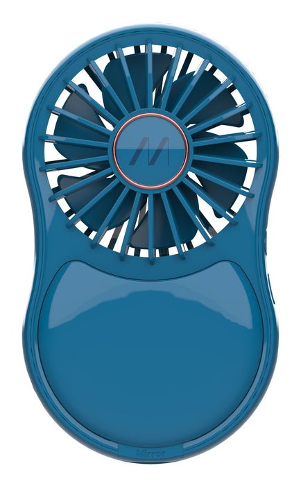EAN 8021735217787 - Muitomas MIRRORFANBL ventilador y nebulizador personal de mano Azul Ventilador de mano imagen 1