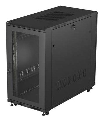 EAN 5901969447194 - Lanberg FF01-6222-23B armario rack 22U Rack o bastidor independiente Negro imagen 1