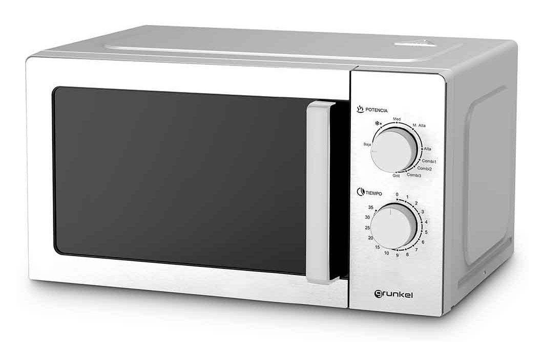 EAN 8426156017501 - Grunkel MWG-20INOX microondas Acero inoxidable Solo microondas Encimera 20 L 700 W imagen 1