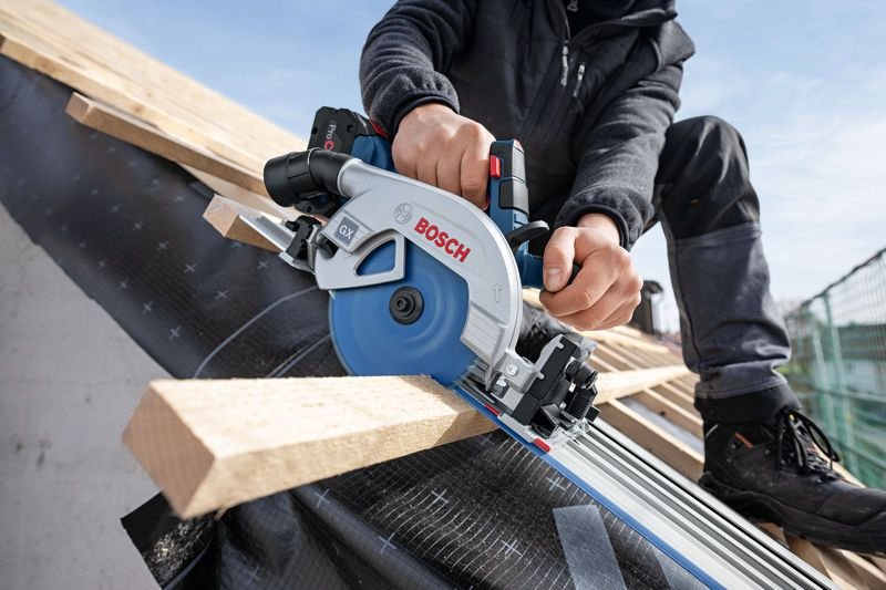 EAN 4059952610689 - Bosch GKS 18V-57-2 GX 16,5 cm Negro, Azul 5000 RPM imagen 4