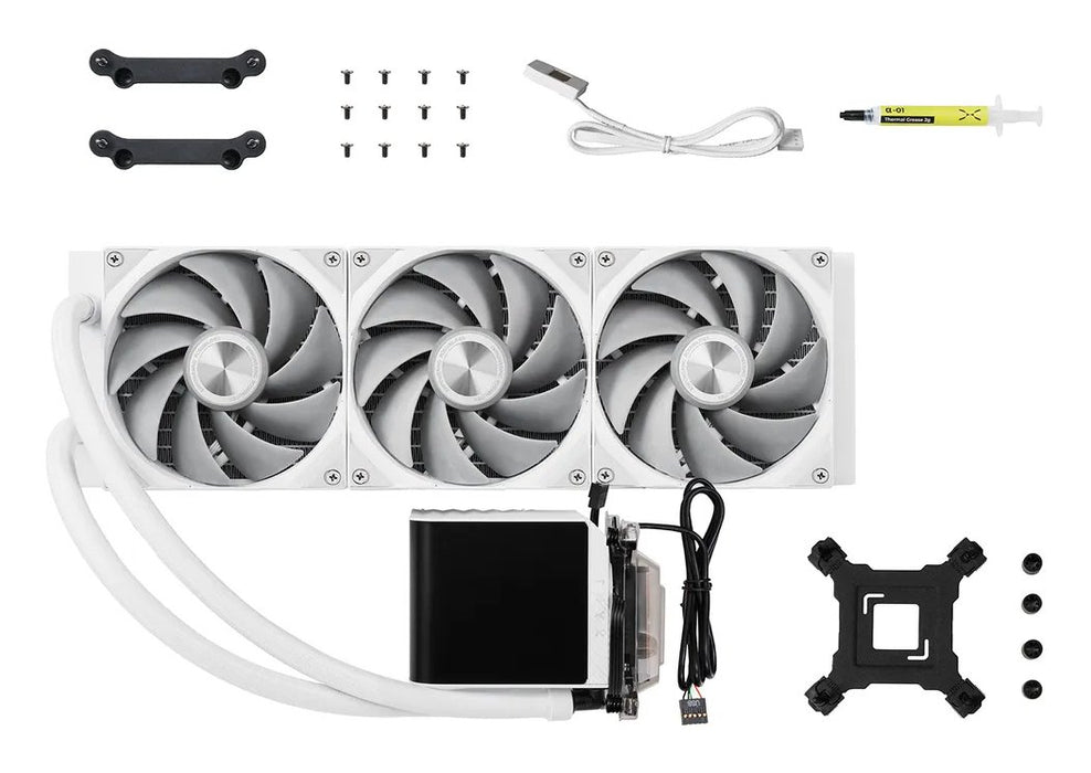 EAN 6977029650353 - TRYX Panorama 360 Procesador Kit de refrigeración líquida 12 cm Blanco 1 pieza(s) imagen 5