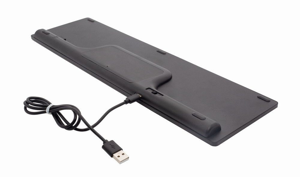 EAN 8716309125024 - Gembird KBS-ECLIPSE-M500-PT teclado Ratón incluido Universal RF inalámbrico QWERTY Portugués Gris imagen 3