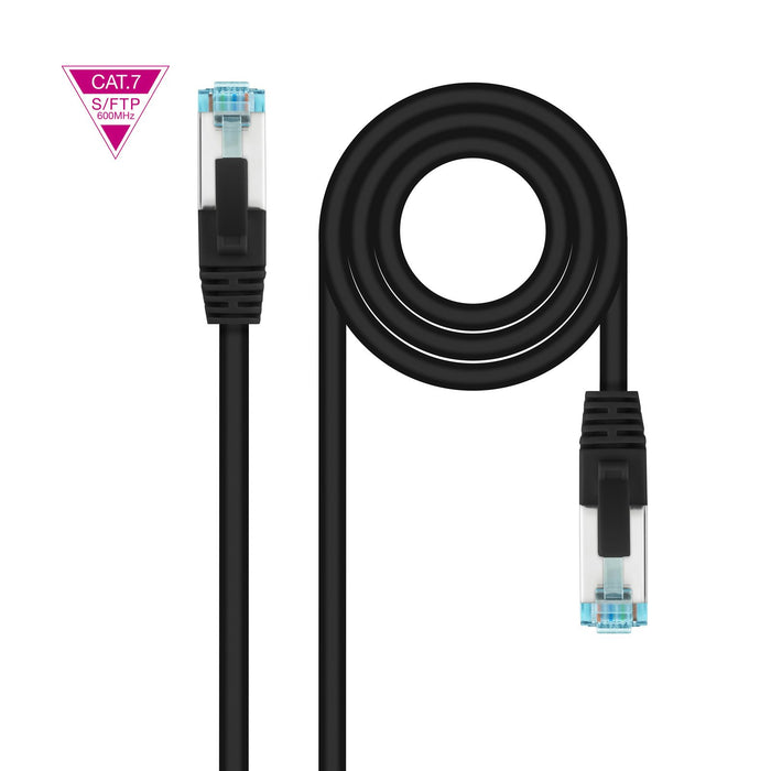 EAN 8433281011670 - Nanocable 10.20.1701-BK cable de red Cat7 SF/UTP (S-FTP) imagen 1