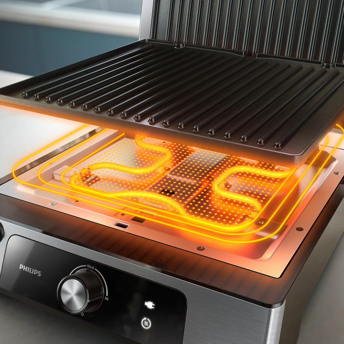 EAN 8720389035654 - Philips 5000 series HD6301/90 parrilla eléctrica de contacto imagen 4