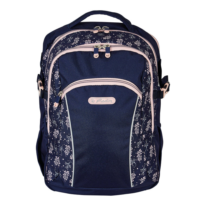 EAN 4008110283142 - Herlitz Ultimate Blossom mochila Mochila escolar Beige, Marina Poliéster imagen 3